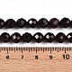 Гранат природный бисер нитей G-S345-8mm-37-5