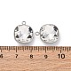 Подвески из нержавеющей стали 304 со стразами STAS-B090-01P-05-3