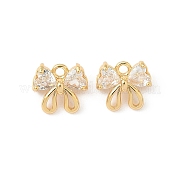 Латунные микро проложить кубического циркония подвески KK-C099-03G