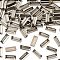 Preciosa® MAXIMA Crystal Fancy Stones, Czech Crystal, 435 26 212 Baguette, Dura Foiling, 40010 Black Diamond, 4x2mm