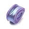 Fishtail Yarn Iridescent Ribbon for Bowknot Making, Gift Wrapping, Lilac, 1-5/8 inch(40mm), about 9.84 Yards(9m)/Roll