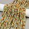 Natural Myanmar Jade/Burmese Jade Beads Strands, Faceted, Cube, 4.5x4.5x4.5mm, Hole: 0.8mm, about 80~83pcs/strand, 15.08~15.16''(38.3~38.5cm)