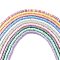 10 Strands 10 Colors Handmade Polymer Clay Beads Strand, for DIY Jewelry Crafts Supplies, Disc/Flat Round, Mixed Color, 6x1mm, Hole: 2mm, 1 strand/color
