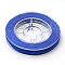Nylon Thread for Jewelry Making, Blue, 0.8mm, about 7~9m/roll