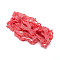 Flat Elastic Polyester Cord/Band, with Tartan Pattern, Webbing Garment Sewing Accessories, Red, 20mm