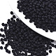 Матовые цвета стеклянные бусины SEED-S040-03A-01-1