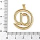 Латунные микро проложить кубического циркония подвески KK-S526-13G-C-3