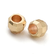 Круглые латунные бусины с покрытием из стойки FIND-M036-01B-G02