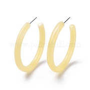 Акриловые серьги-гвоздики EJEW-M217-05