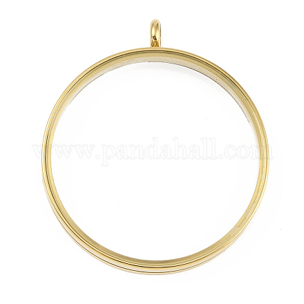 Ионное покрытие (ip) 304 нержавеющая сталь медальон подвески STAS-S132-16G-07-1