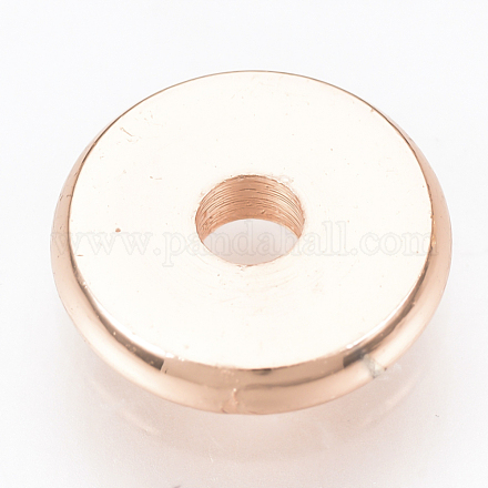 Spacer бисер латунные KK-Q738-8mm-04RG-1