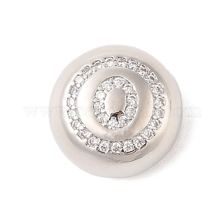 Подвески из латуни и кубического циркония KK-Z047-07P-O-RS-1