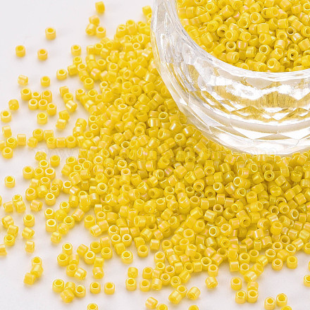 Цилиндрические бусины из матового стекла SEED-S047-O-002-1
