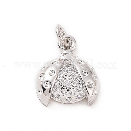 Латунные микро проложить кубического циркония подвески KK-C012-44P-1