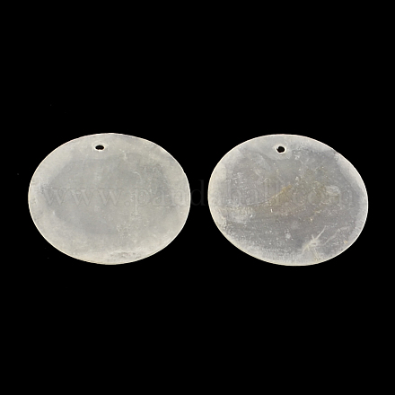 Плоские круглые подвески Capiz Shell X-SSHEL-R035-07-1