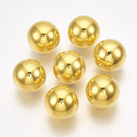 Пластиковые бусины abs OACR-S033-6mm-01-1