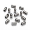 Tarnish Resistant 304 Stainless Steel Cord Ends, Tube, Stainless Steel Color, 10x5mm, Hole: 2mm and 4mm, Inner Diameter: 4.5mm