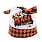100Pcs Rabbit Shaped Halloween Candy Plastic Bags, Word Happy Printed Candy Gift Bags, Colorful, 21.5~22.5x13.6x0.01cm