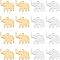 UNICRAFTALE 20Pcs 2 Colors Elephant Charms 201 Stainless Steel Elephant Pendants 1.5mm Hole Earrings Pendants Bracelets Pendants Ornaments For Jewlry Making