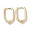 Brass Stud Earring Findings, Cadmium Free & Nickel Free & Lead Free, Real 18K Gold Plated, 18x4mm, Pin: 0.9mm