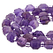 SUPERFINDINGS 1 Strand Natural Amethyst Beads Strands About 48pcs Bicone Stone Loose Beads 5~7mm Gemstone Spacer Beads for DIY Jewelry Making, Hole: 0.8mm