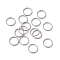 Non-Tarnish 304 Stainless Steel Jump Rings, Open Jump Rings, Round, Stainless Steel Color, 15x1.5mm, Inner Diameter: 12.3mm