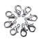 Zinc Alloy Lobster Claw Clasps, Parrot Trigger Clasps, Cadmium Free & Lead Free, Gunmetal, 14x8mm, Hole: 1.8mm