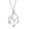 304 Stainless Steel Empty Macrame Pouch Pendant Singapore Chain Necklace Making, with Brass Slider Beads, Stainless Steel Color, 19.49 inch(49.5cm)