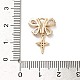 Латунные микро проложить кубического циркония подвески KK-P301-03C-G-3