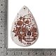 Большие подвески из искусственной кожи на Хэллоуин FIND-K017-02E-03-3