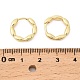 Овальные серьги-кольца из латуни EJEW-Z102-34G-5