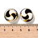Стеклянные бусины GLAA-L047-03D-4