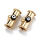 Настоящие позолоченные бусины из латуни 18k KK-A155-26G-3