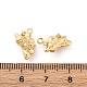 Кулоны со стразами и кристаллами из латуни KK-E793-08G-3