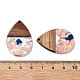 Подвески из смолы и ореха FIND-R051-15G-3