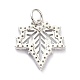 Латунные микропаве прозрачные подвески с фианитом ZIRC-L091-087P-2