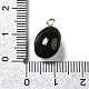 Латунные подвески из акрила OACR-R006-01G-17-3
