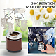 Вращающийся подсвечник из нержавеющей стали DIY-WH0021-42P-02-3