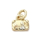 Золотые латунные подвески KK-H493-01G-08-1