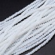 Стеклянные бусы граненые рондель GLAA-M028-2mm-A12-1
