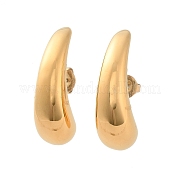 Серьги-гвоздики из нержавеющей стали 304 EJEW-H115-18G