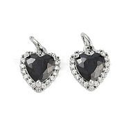 Латунные микро проложить кубического циркония подвески KK-U043-14P