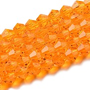 Прозрачные стеклянные бусины GLAA-F029-3mm-23