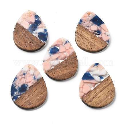 Подвески из смолы и ореха FIND-R051-04E-1