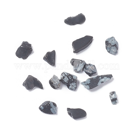 Натуральные снежинки из обсидиана X-G-D0004-01-1