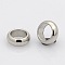 Tarnish Resistant Ring 304 Stainless Steel Spacer Beads, Metal Findings for Jewelry Making Supplies, Stainless Steel Color, 7x2mm, Hole: 5mm