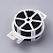 Multifunctional Twist Plant Ties, with Cutter, for Gardening, Home, Office, Black, 2.3mm, about 109.36 yards(100m)/roll