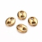 Ion Plating(IP) 304 Stainless Steel Oval Links connectors, Coffee Bean, Golden, 8x10.5x2mm, Hole: 2.5mm
