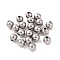 Non-Tarnish 304 Stainless Steel Round Beads, Stainless Steel Color, 8mm, Hole: 2.5mm