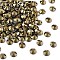 Preciosa® Crystal Hotfix Flatback Stones, Czech Crystal, Round(438 11 612 Chaton Rose VIVA 12 ®), 00030 261 Starlight Gold, SS8(2.3~2.5mm)